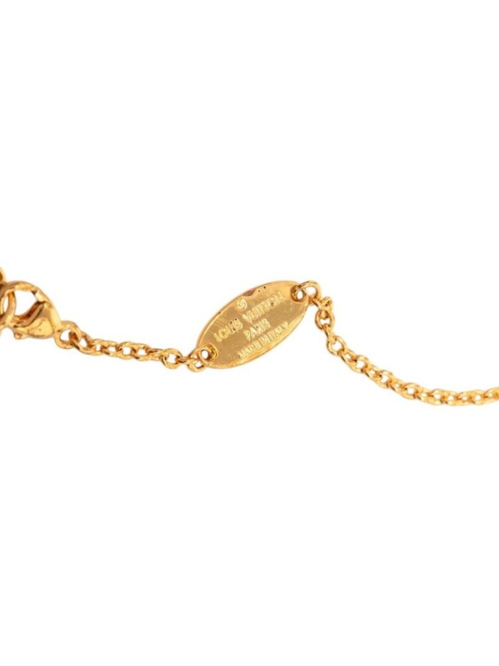 Louis Vuitton Essential Necklace Gold Plated - Picture 5 of 7